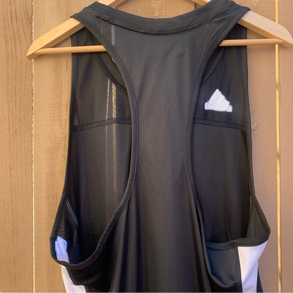 Adidas Men’s sizes S, M, L Black Athletic Tank Top Training Soccer NWT G112 - Picture 10 of 11